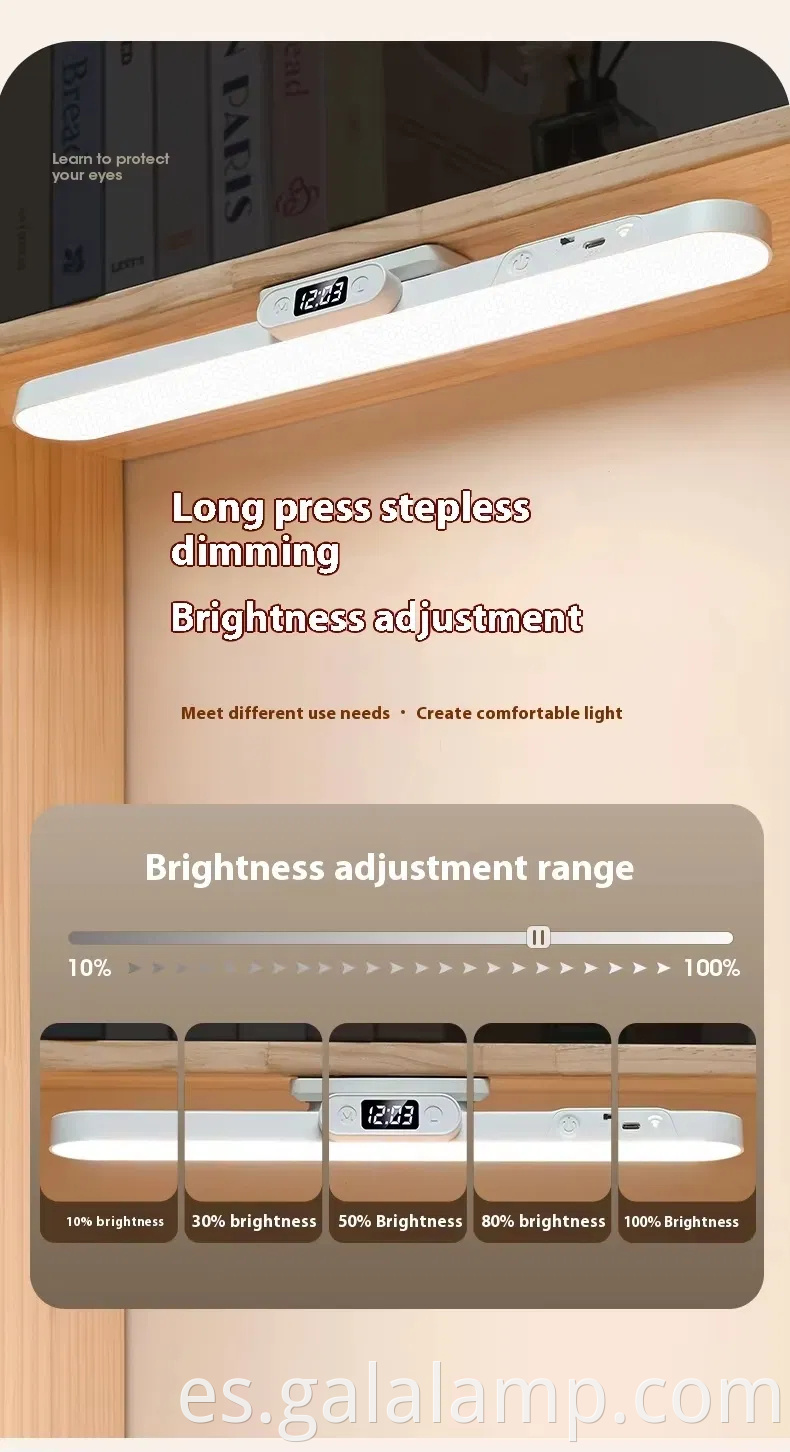 Modern Desk Lamp Magnet Charging Remote Control